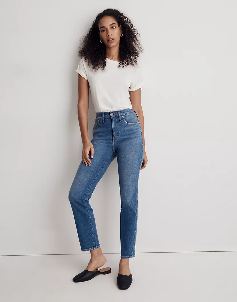 Madewell + Petite Stovepipe Jeans