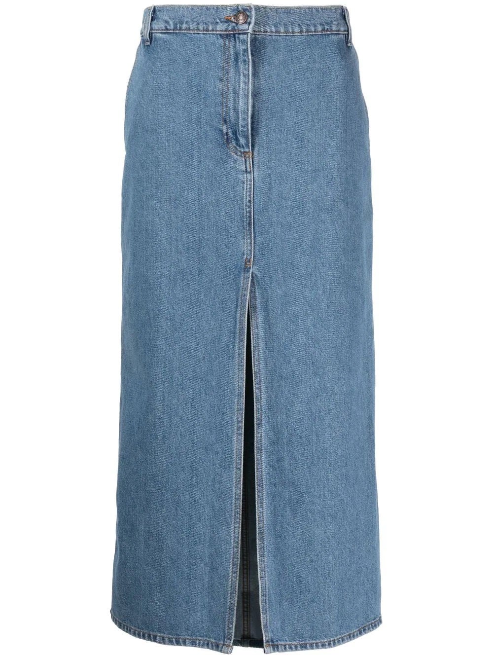 Magda Butrym + Midi Denim Skirt