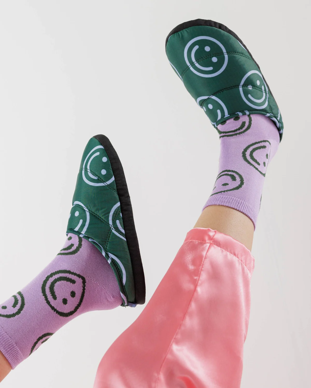 Baggu + Happy Puffy Slipper