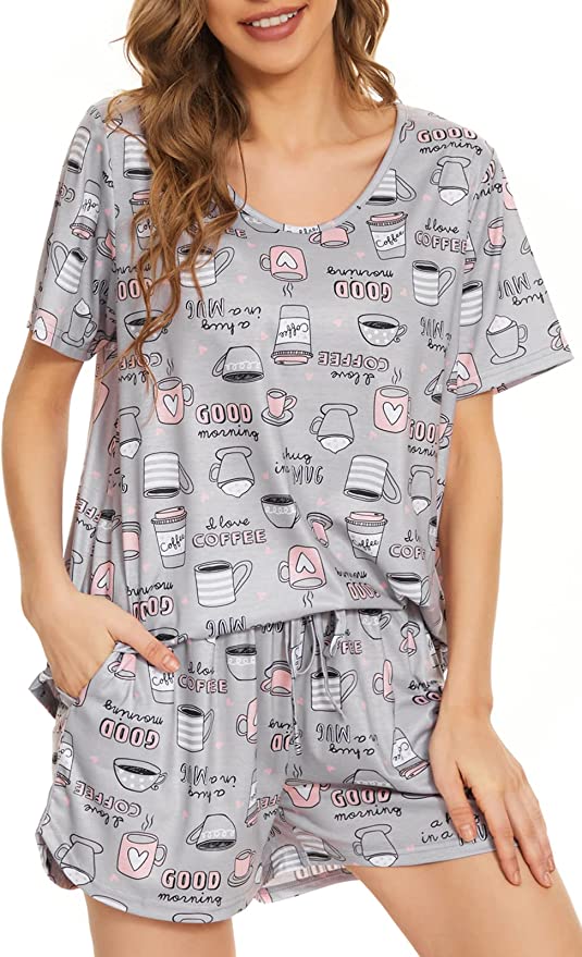 MOYEE + Cute Pajama Short Set