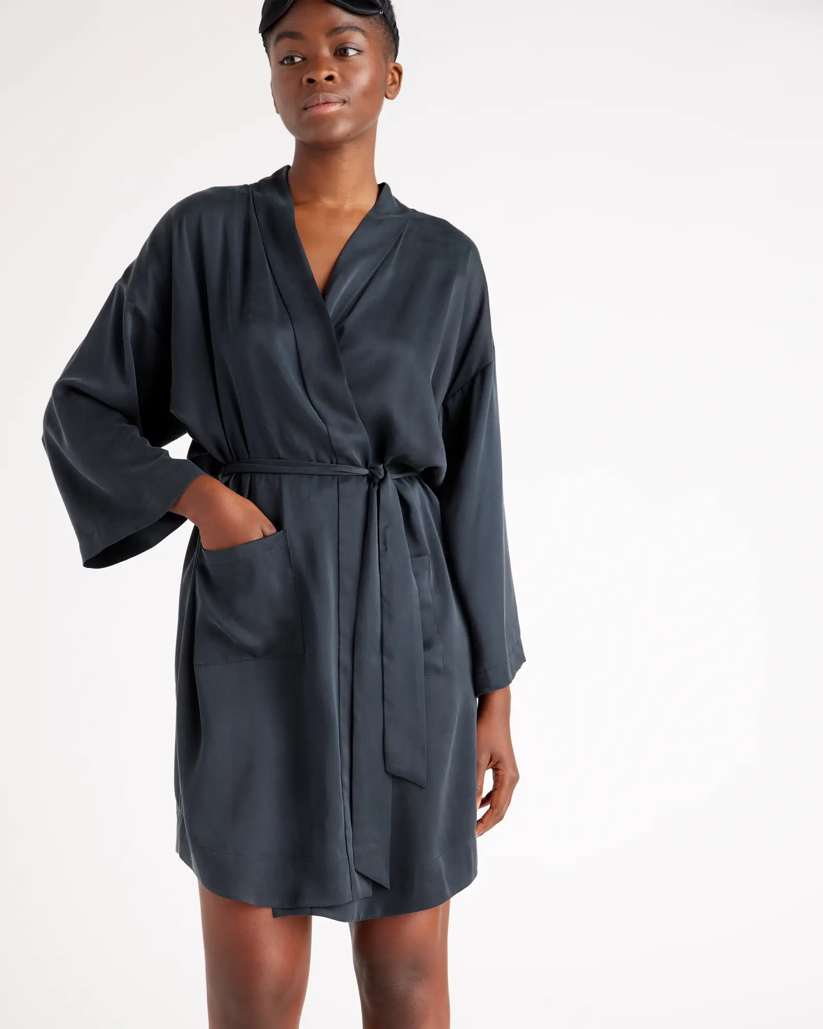 Quince + 100 Washable Silk Robe