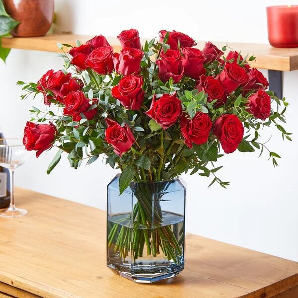 Arena Flowers + Two Dozen Special Red Roses