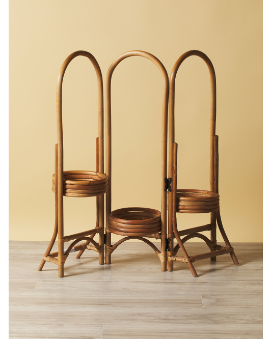 HomeGoods + Rattan 3Tier Plant Stand