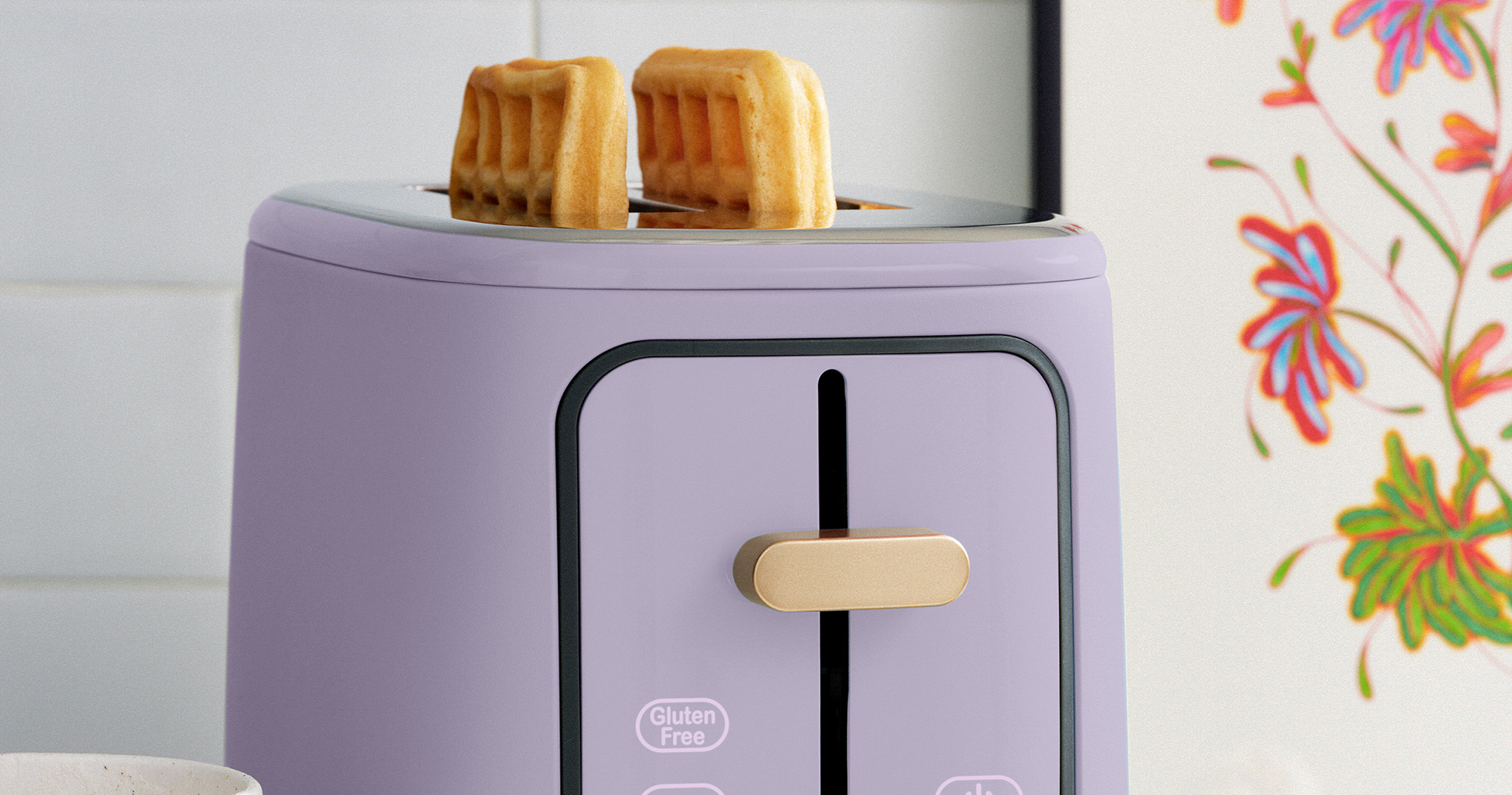Beautiful 1.5 qt Ice Cream Maker with Touch Activated Display, Lavender by Drew Barrymore