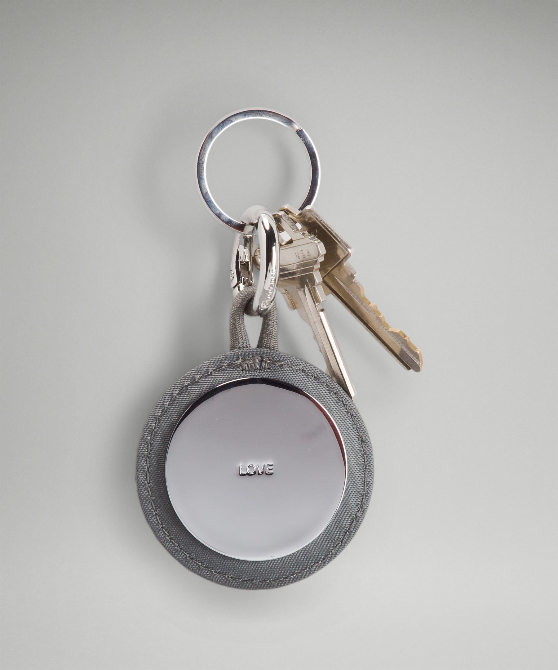 Lululemon + Logo Bag Charm & Keychain