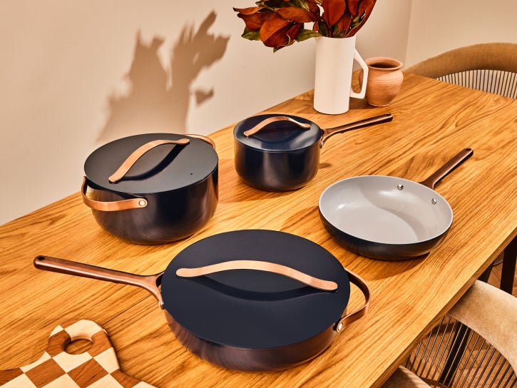 Caraway's New Pastel “Full Bloom” Cookware Set Launch