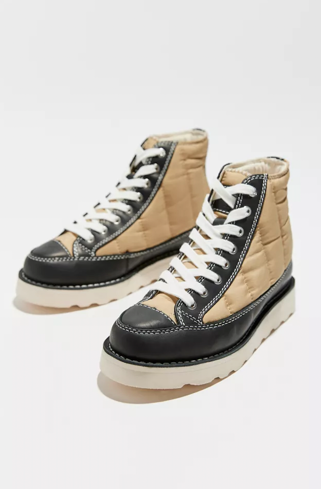 Good News Frayed Organic Cotton-Canvas Sneakers