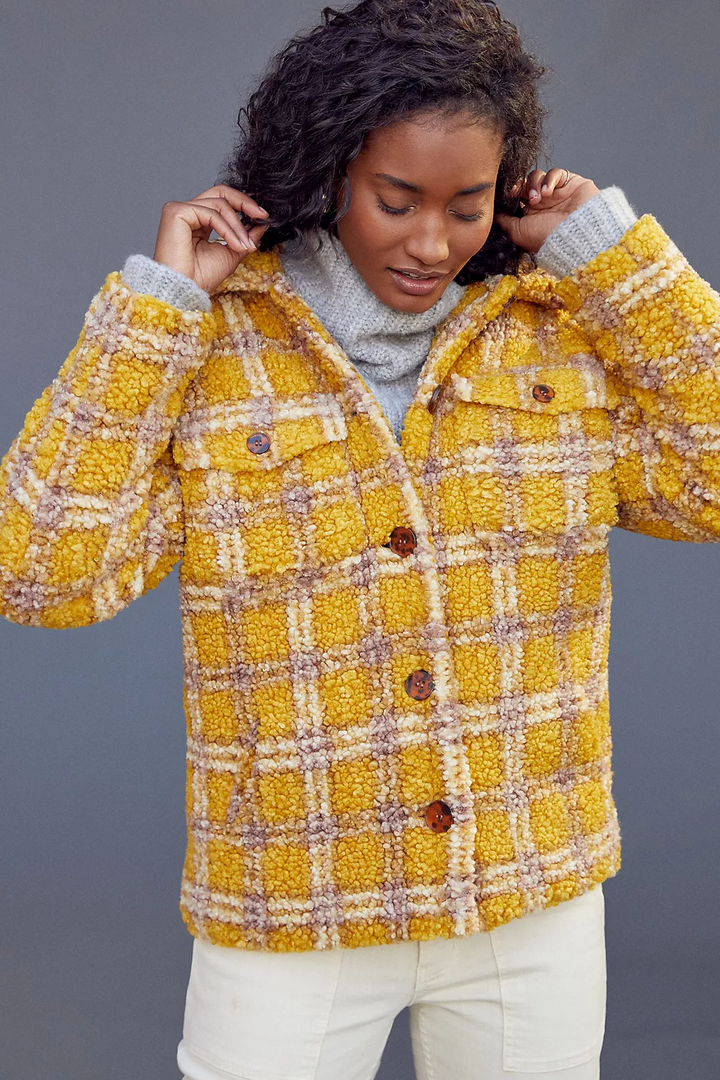 Wool 2025 sherpa coat