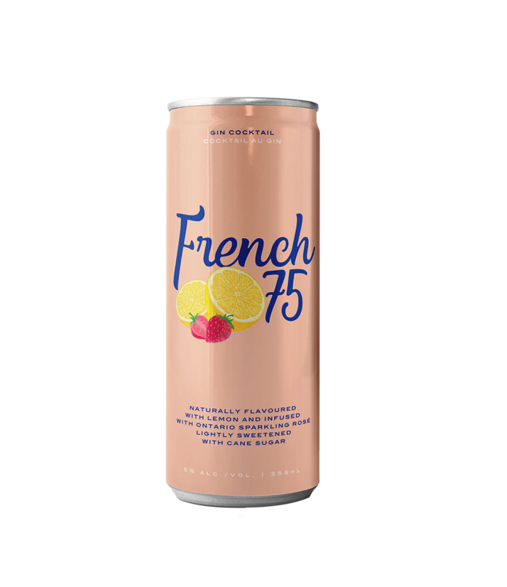 LCBO + French 75 Gin Cocktail