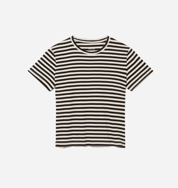 Everlane + The Organic Cotton Box-Cut Tee