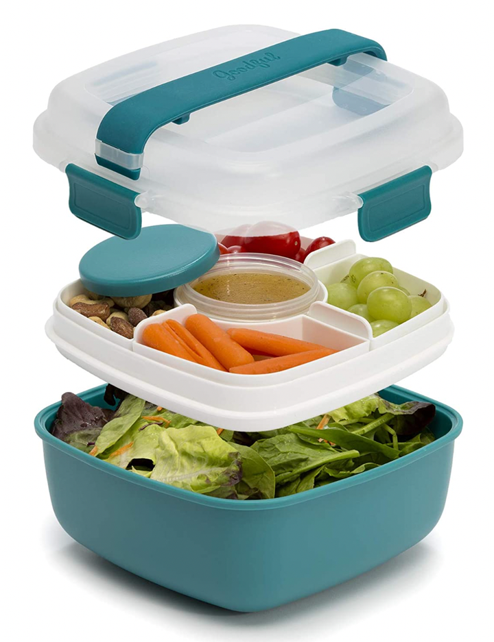 Bento Box Adult Lunch Box,3 Stackable Bento Lunch Containers for  Adults/Kids, Modern Minimalist Design Bento Box with Utensil Set,  Leak-Proof Lunchbox