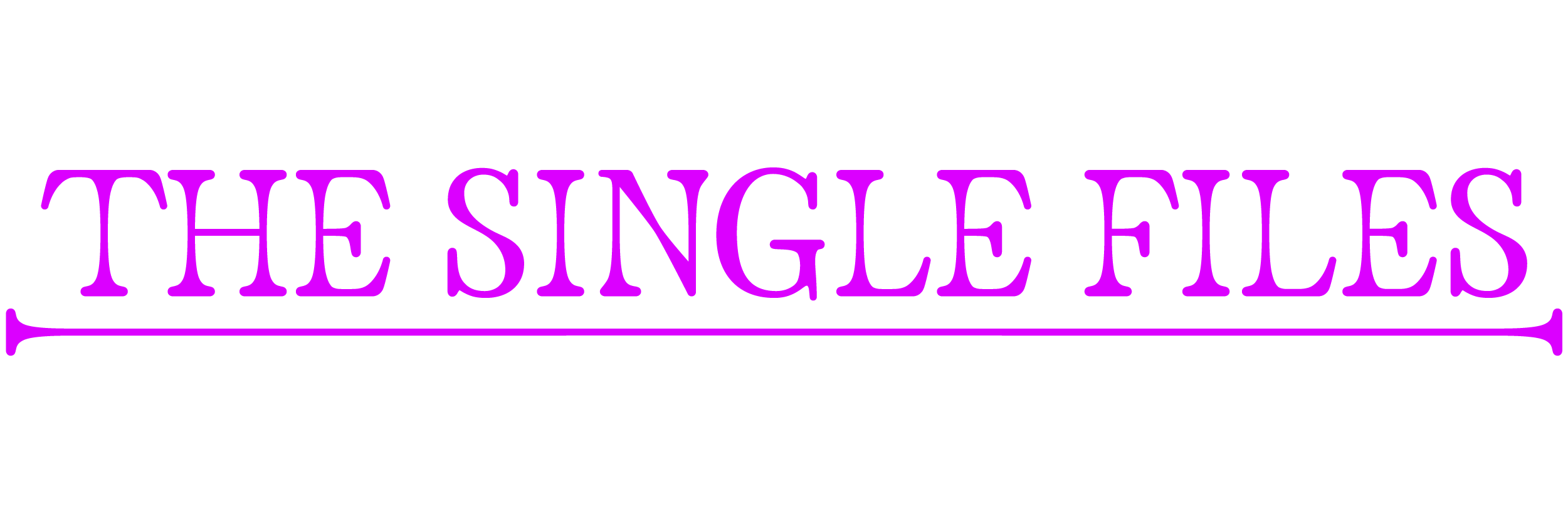 Single Files Logo