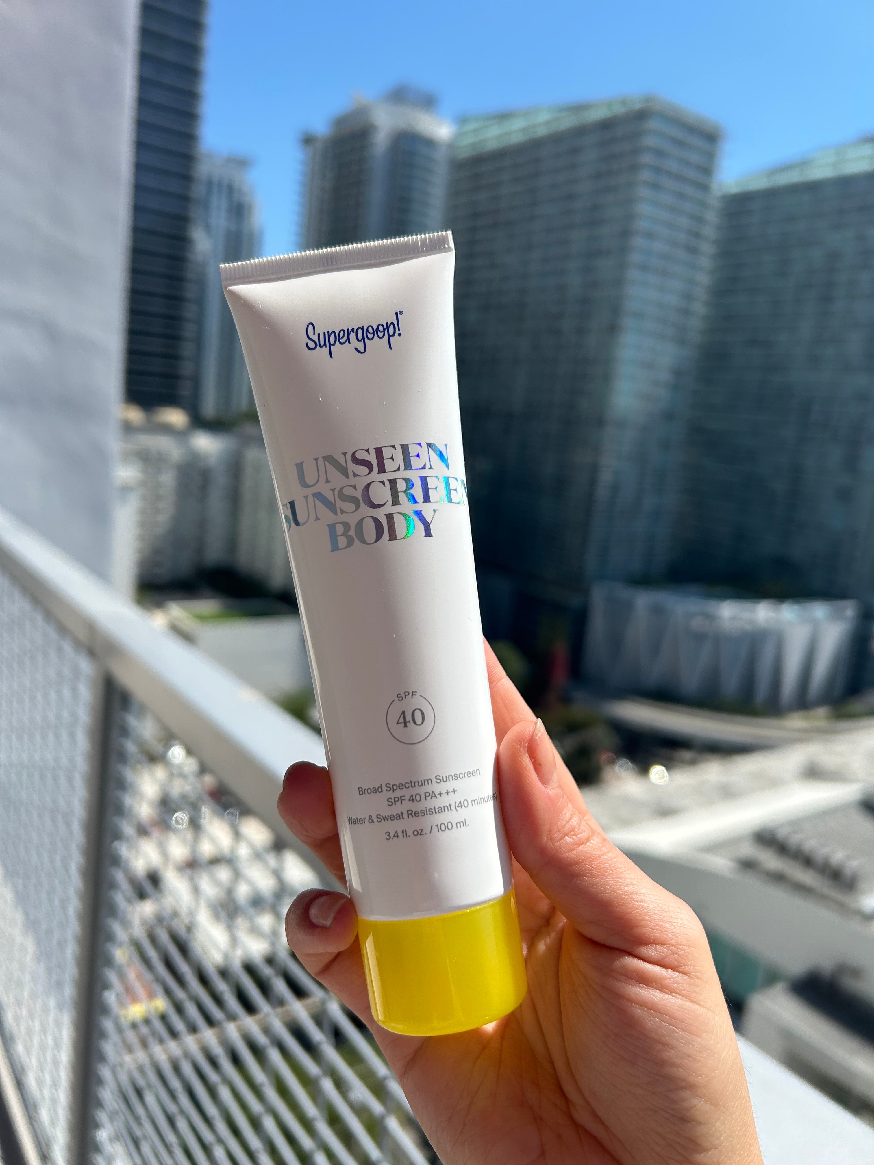 Supergoop Unseen Sunscreen Body SPF 2023