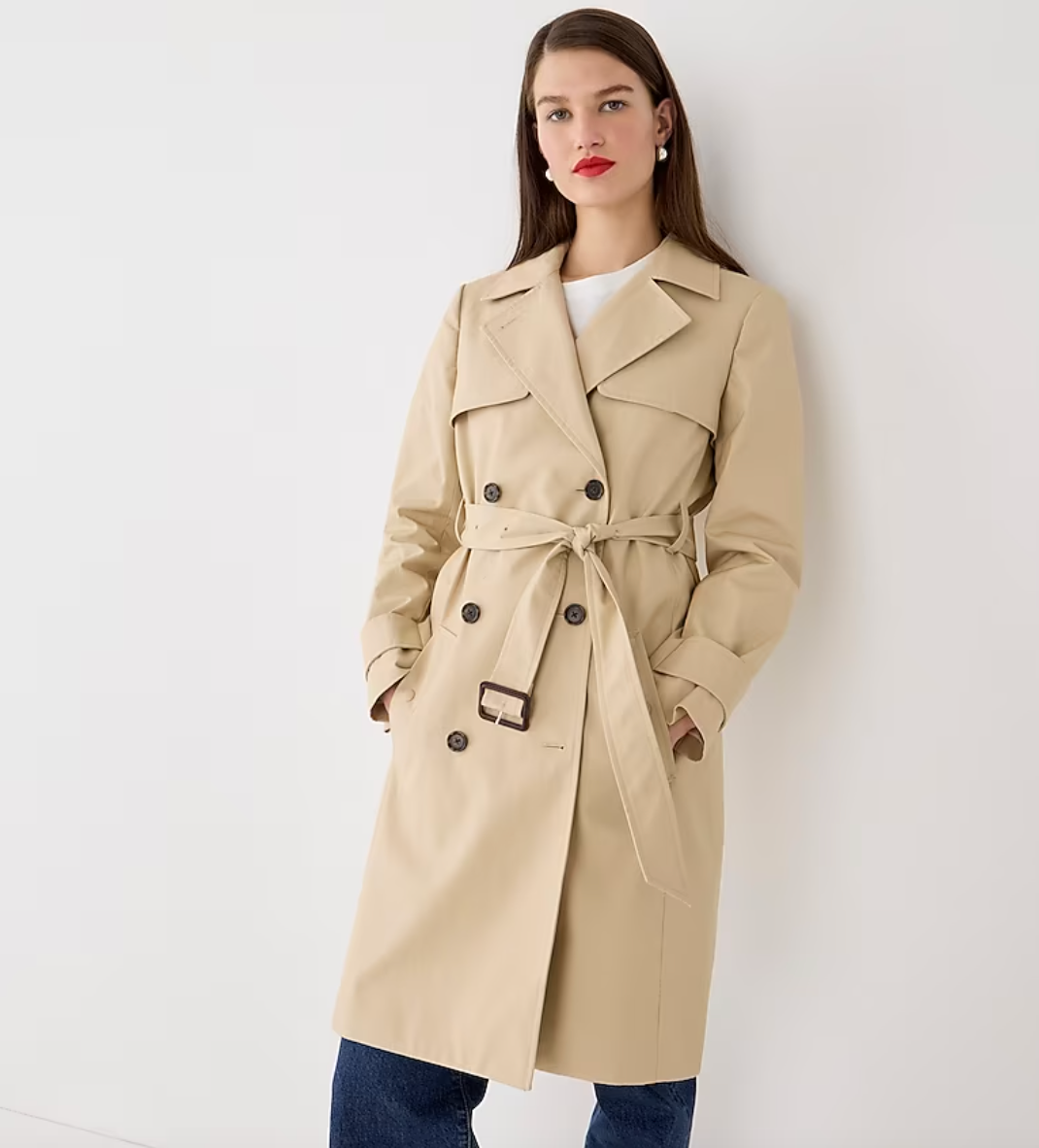 J crew icon trench 2025 coat