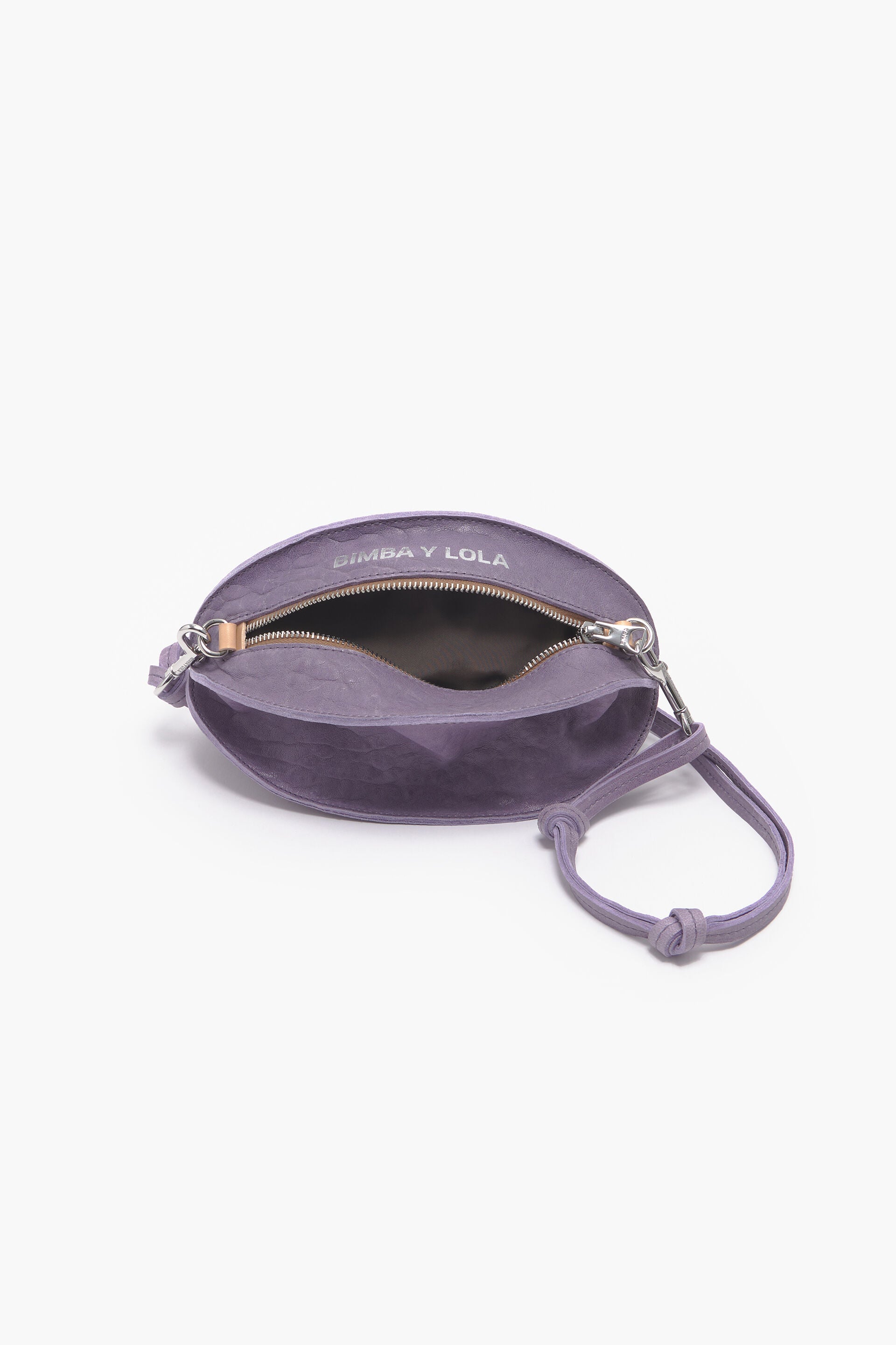 【BIMBA Y LOLA】レザーコインケース Black leather card holder/coin purse