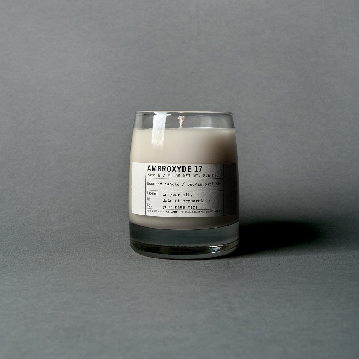 Le Labo + Le Labo Ambroxyde 17 Classic Candle