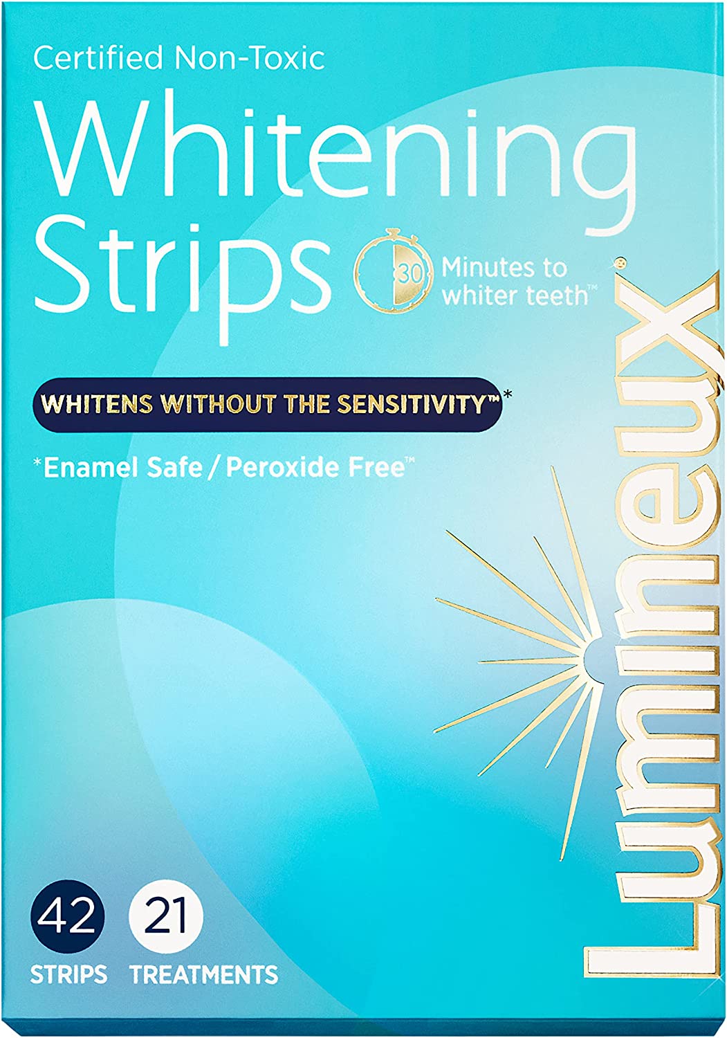 Lumineux + Lumineux Certified NonToxic Whitening Strips
