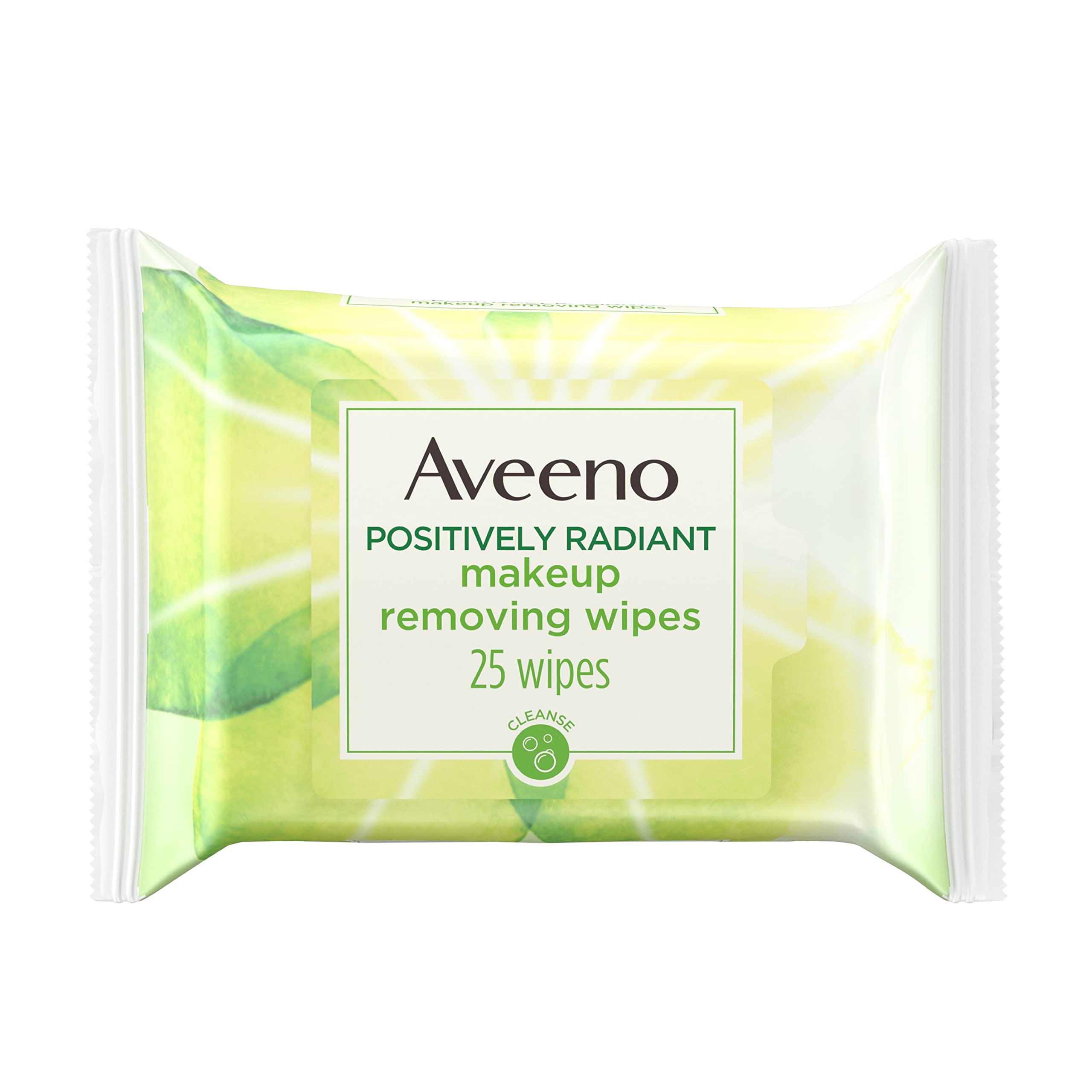 Aveeno + Positively Radiant OilFree Makeup Removing Wipes