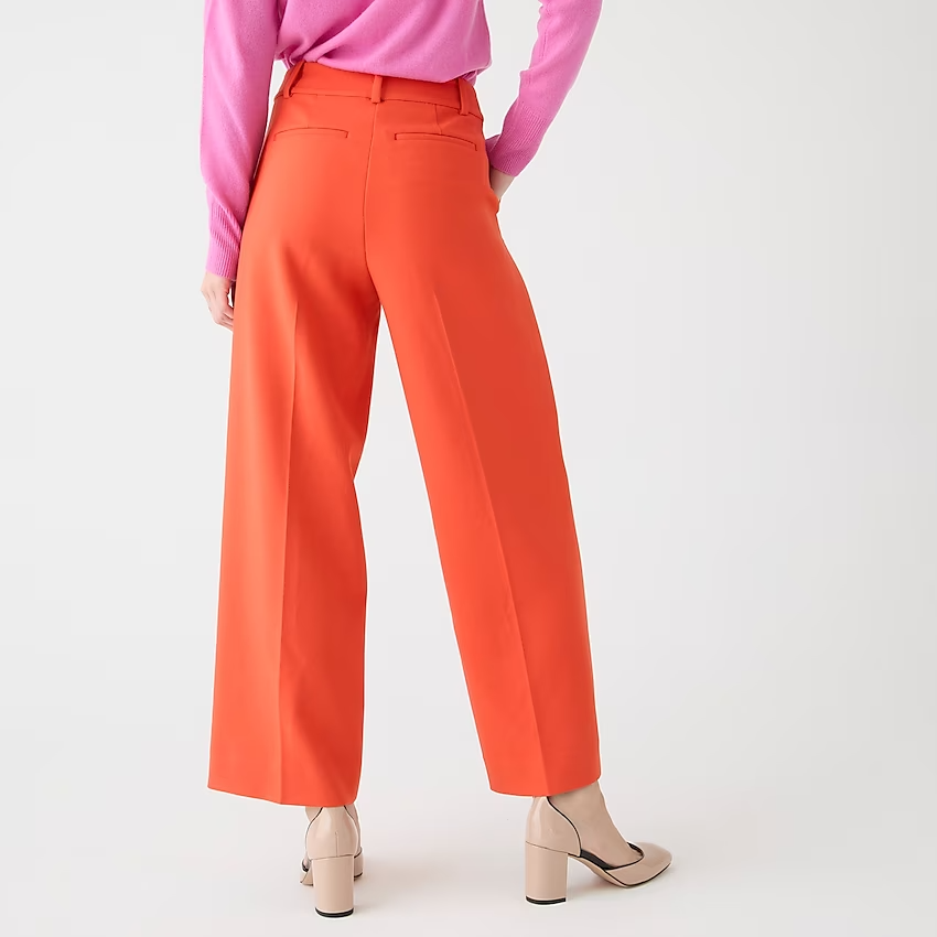 J.Crew + Sydney wide-leg pant in four-season stretch