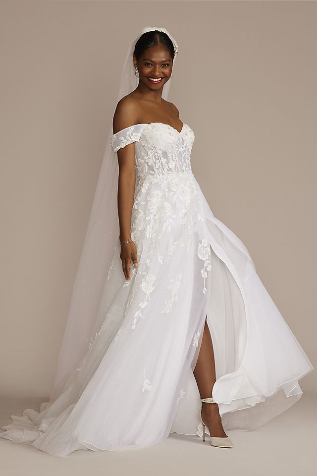bridal david dresses