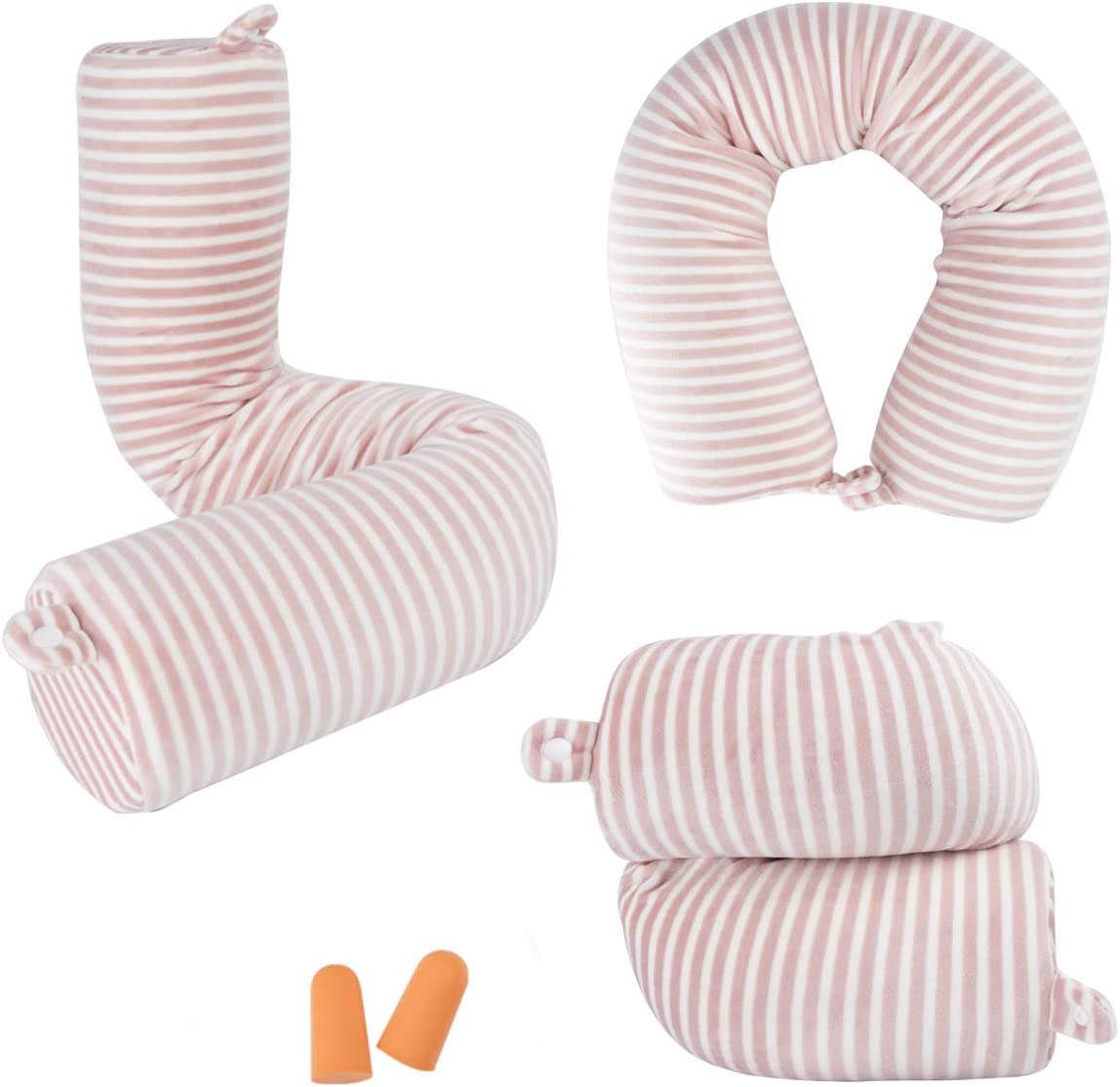 PG6 + Twist Memory Foam Travel Pillow