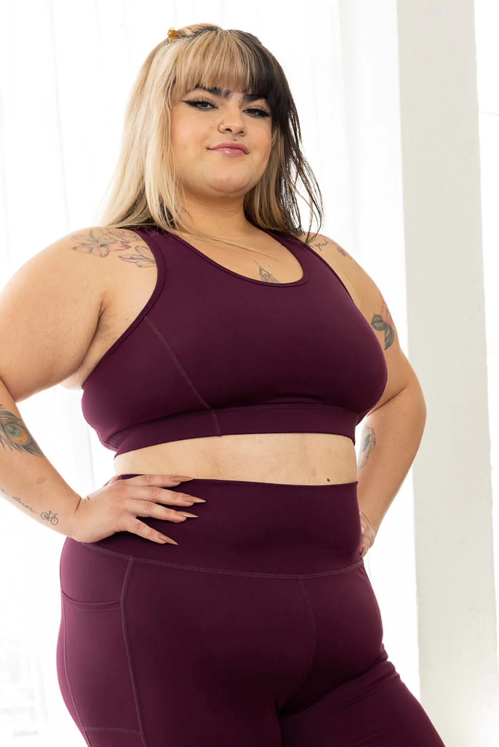 Plus-Size Gym Outfits - From Head To Curve  Plus size gym outfits, Womens workout  outfits, Gym clothes women