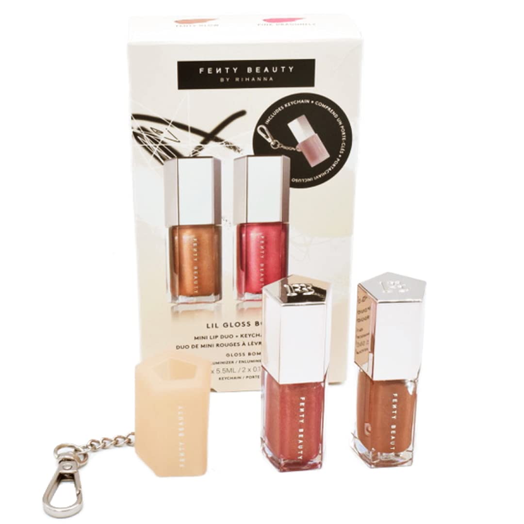 Fenty Beauty by Rihanna Lil Gloss Bombs Mini Lip Duo + Keychain Holder –  Fresh Beauty Co. USA