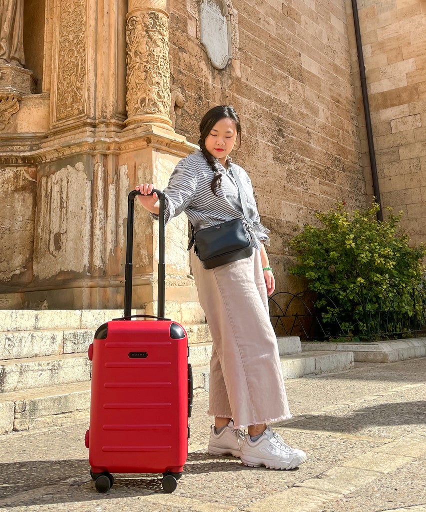 This TikTok-Viral Suitcase Is A Carry-On Closet