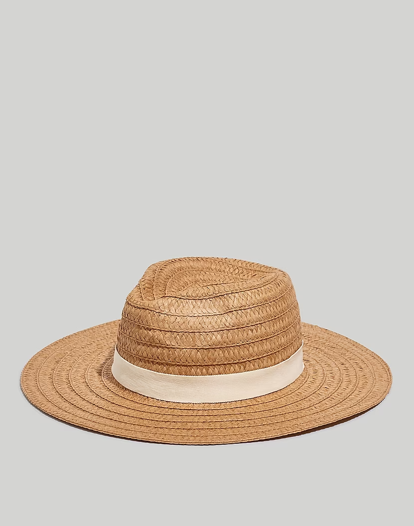 Madewell + Packable Braided Straw Hat