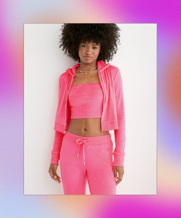 Pink matching sweatsuit hotsell