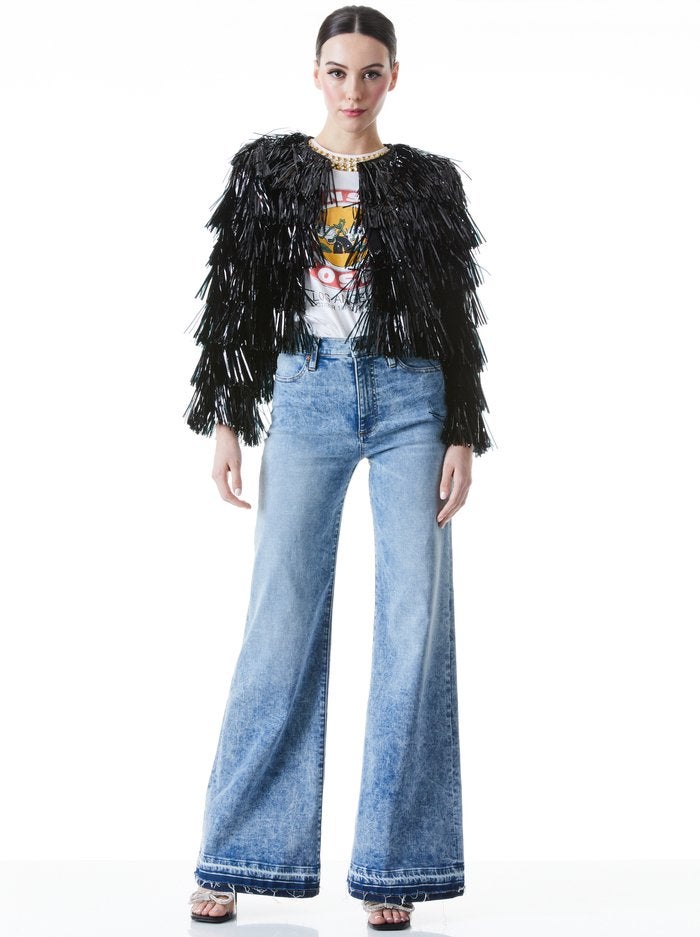 Alice and hotsell olivia fringe jacket