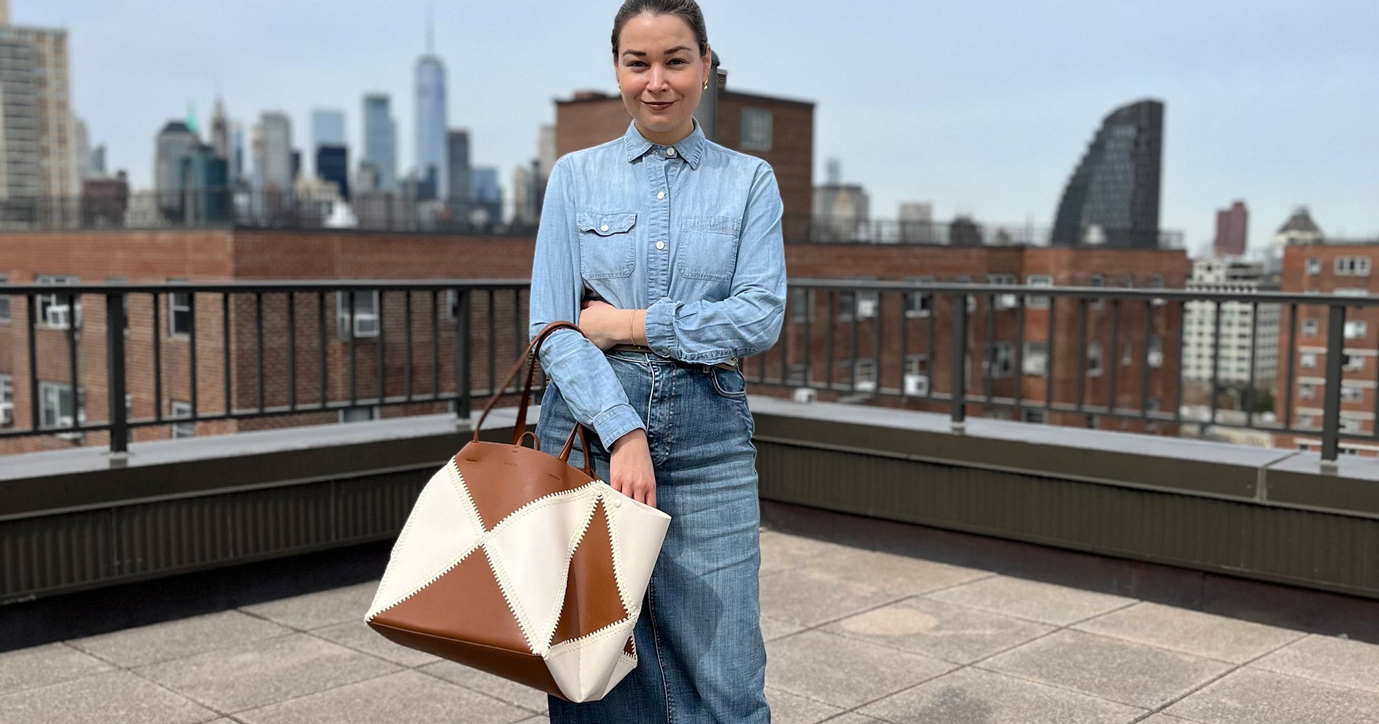 How To Style A Denim Maxi Skirt, 2023’s Biggest Fashion Trend