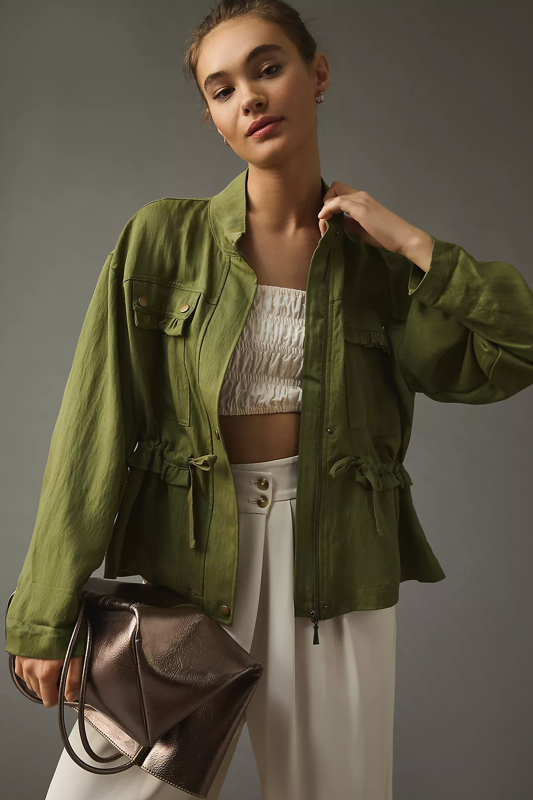 Oversized utility jacket best sale