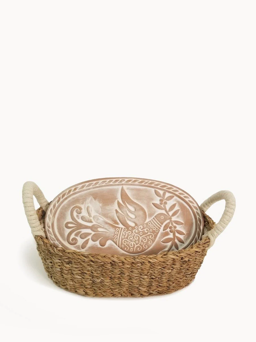 Korissa + Bread Warmer + Basket Bird Oval