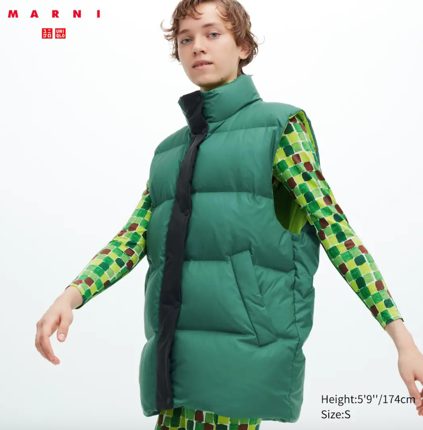 Uniqlo x Marni Down Oversized Vest