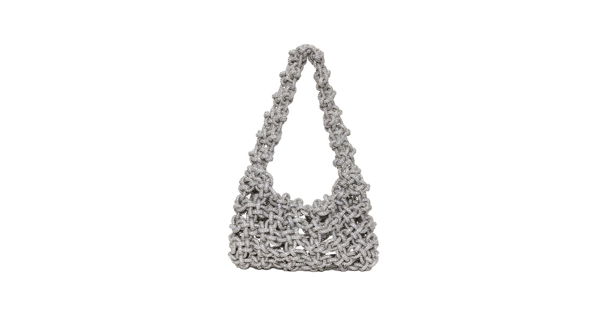 Kara Chain-Strap Knot Tote Bag