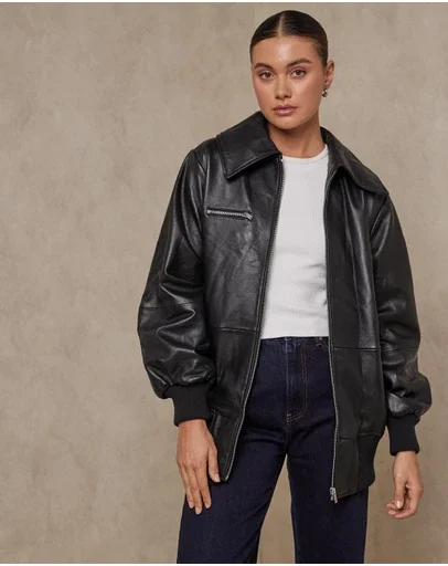 The 21 Best Leather Jackets You'll See This Winter