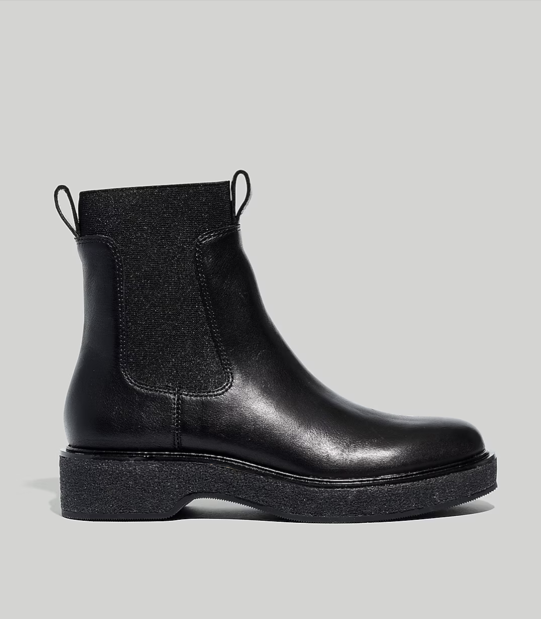 Madewell + The Camryn Chelsea Boot In Leather