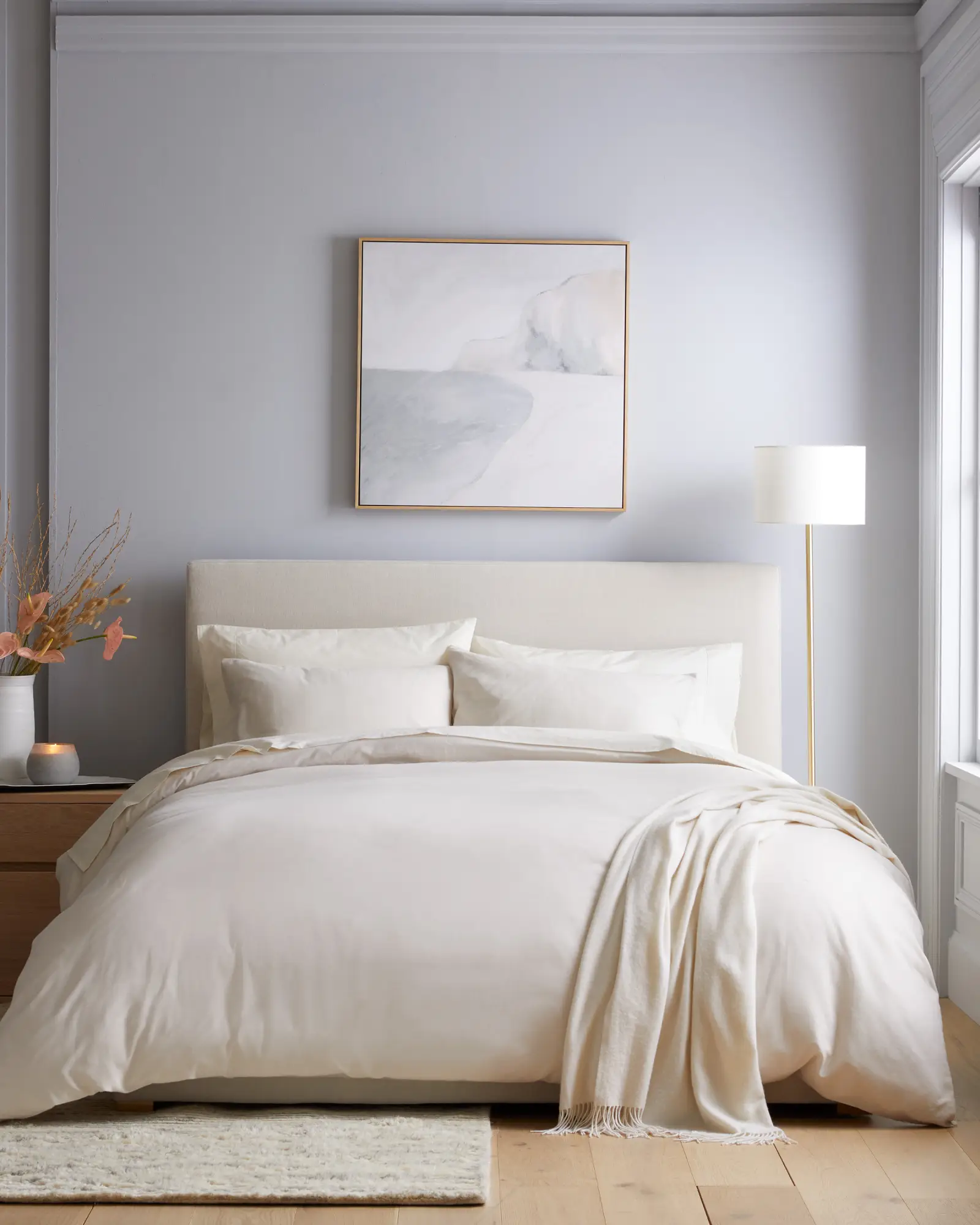 Mongolian Cashmere Cotton Duvet Cover - Thumbnail 2