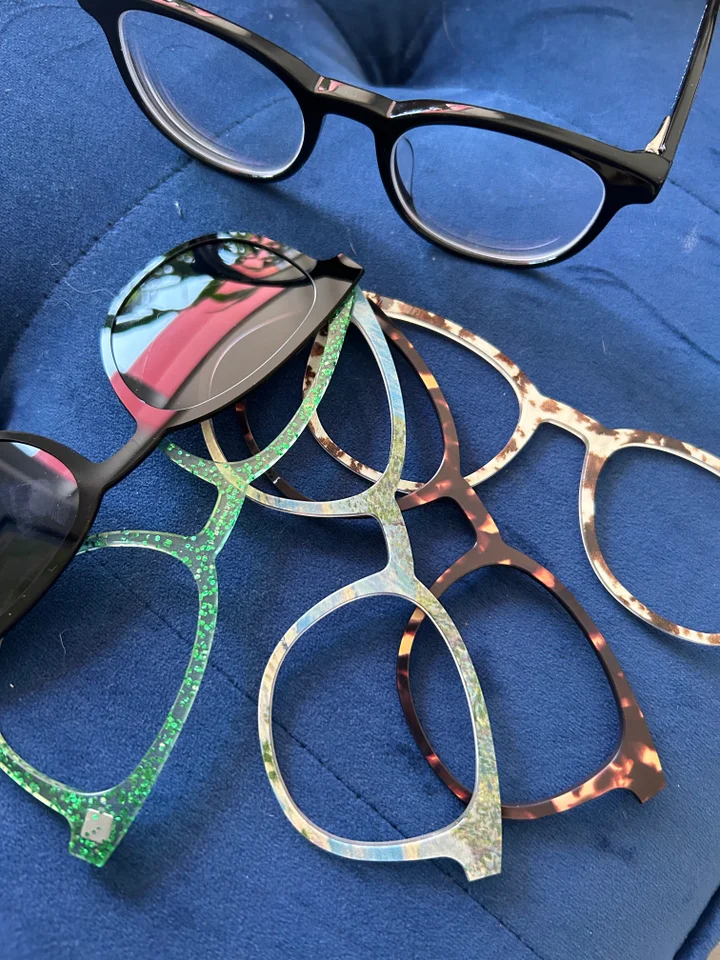 Magnetic glasses frames sales