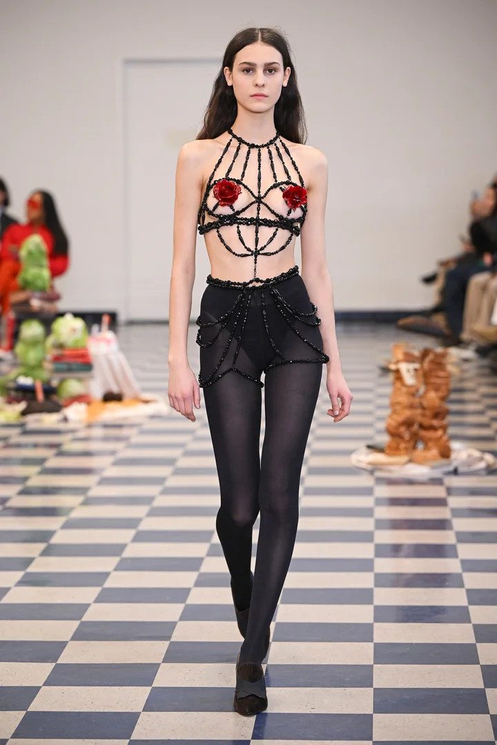 Y2K Style Rosette Appliques Are A Major Trend For 2023