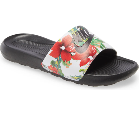 Nike 2025 floral sliders