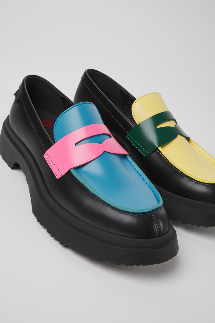 Camper trisha on sale heeled loafer