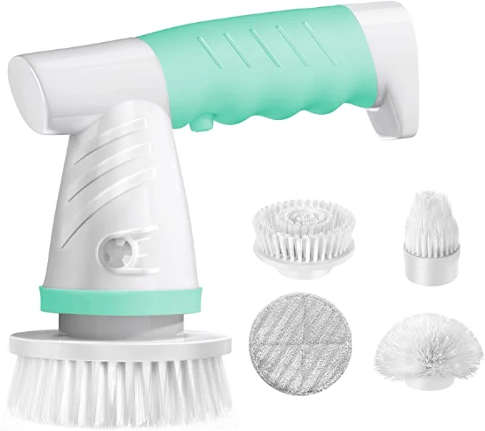Electric Spin Scrubber 7in1 Handheld Arm Kitchen Cleaner Cordless Cleaning  Brush