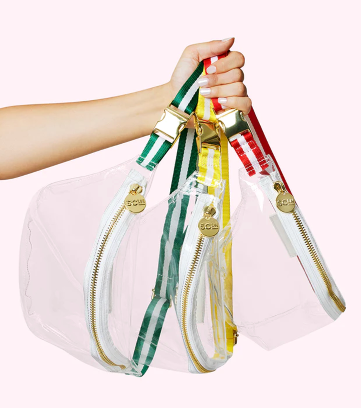 Designer stadium approved bags hotsell