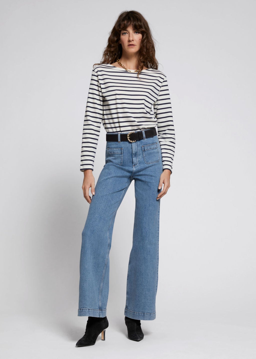 & Other Stories + Flared High Waist Jeans