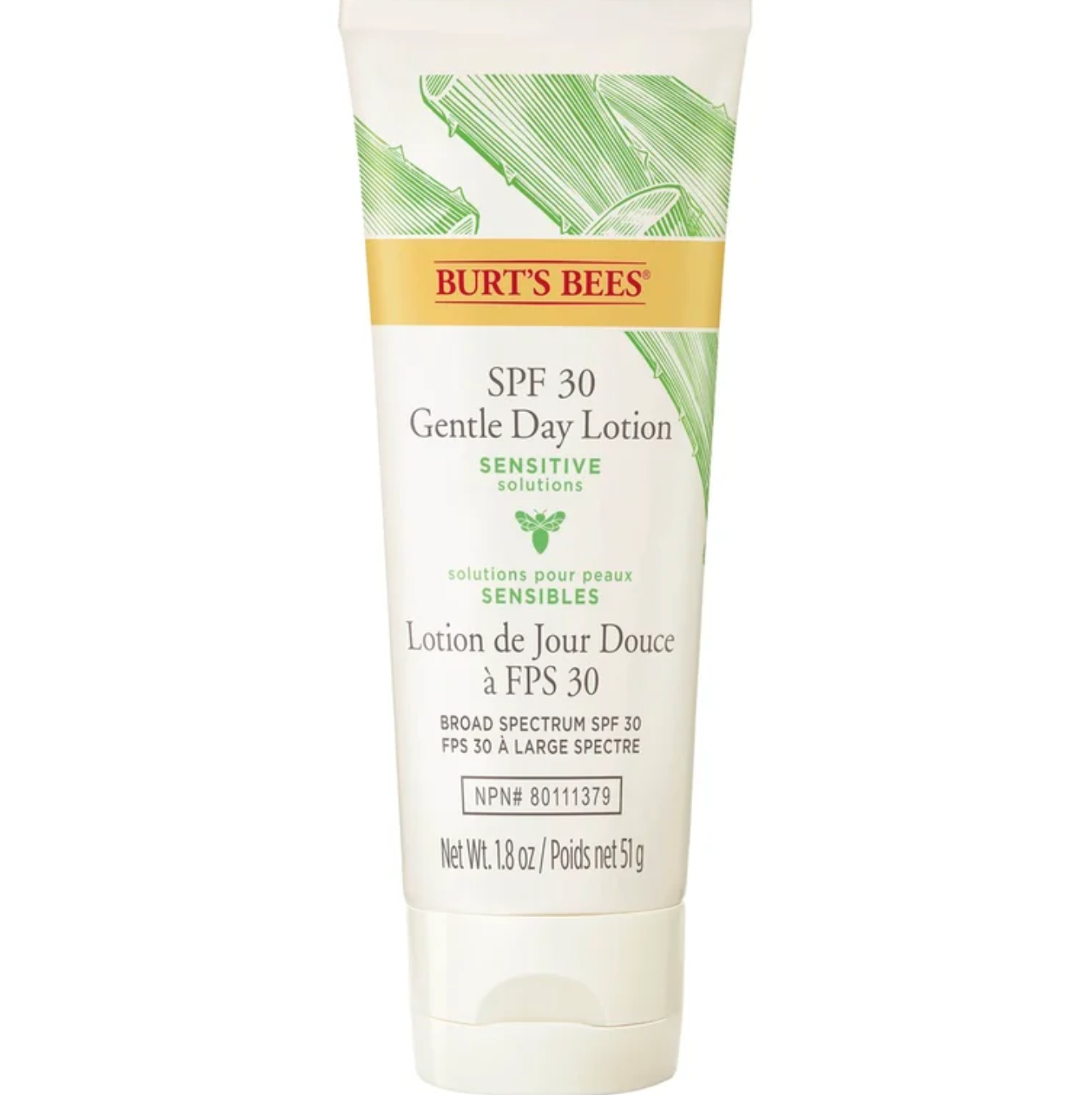Burt’s Bees + Sensitive Solutions SPF 30 Gentle Day Lotion