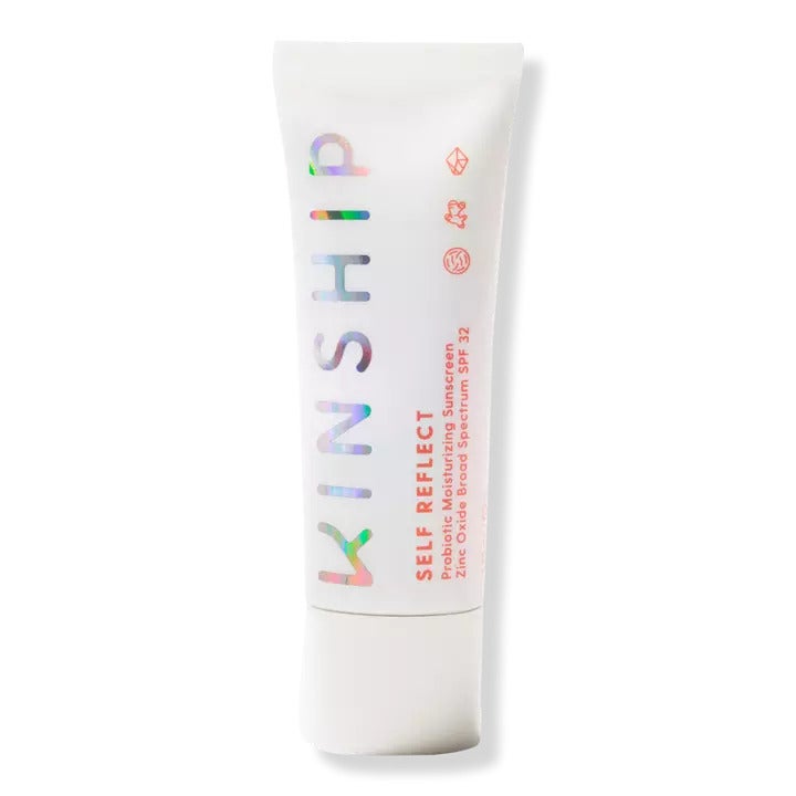 Kinship + Self Reflect Probiotic Moisturizing Sunscreen Zinc Oxide SPF 32