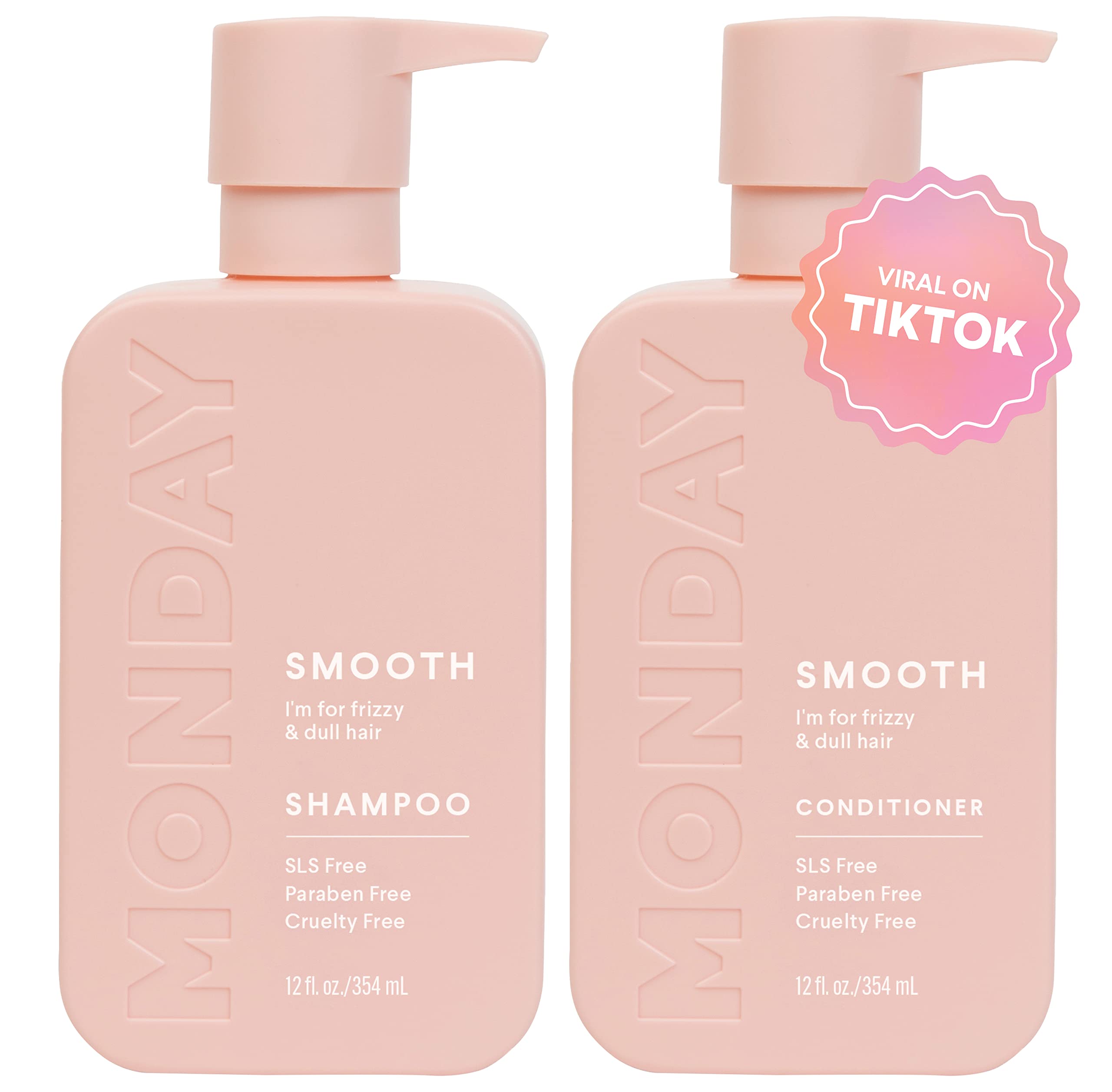 MONDAY Haircare + Smooth Shampoo + Conditioner Set