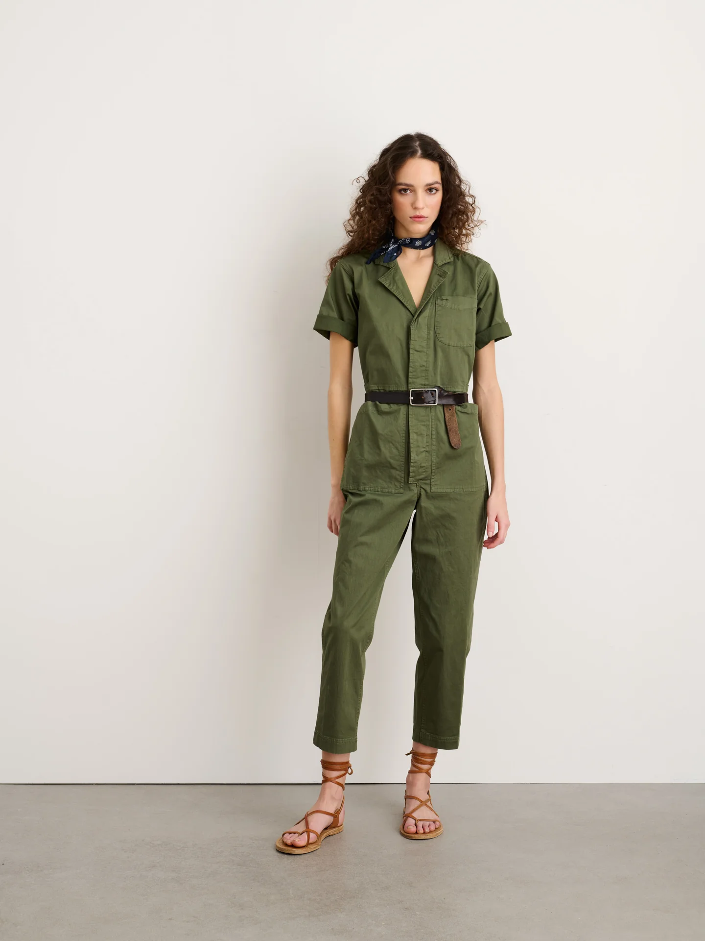 Alex Mill + Standard Short Sleeve Jumpsuit